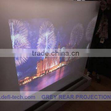 Low price Transparent window displays and In-store Exhibitions.film optical projection screen,