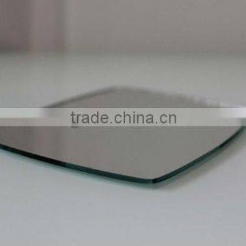 1.1mm irregular shape cosmetic mirror glass