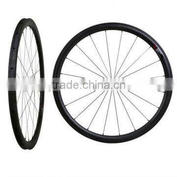700C Basalt Brake Surface High Stiffness Super Light Carbon Wheelset 38mm Tubular 38mm Tubular Chinese Carbon 700c 38mm Rim photo-3