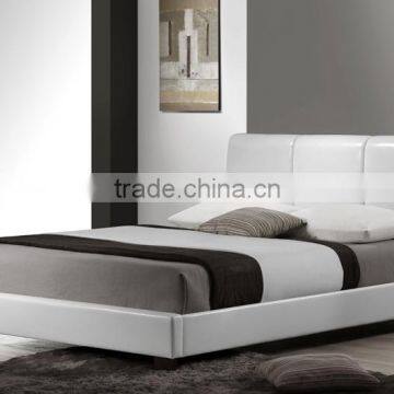 white faux leather sofa bed, cheap faux leather bed, faux leather bed wholesale 201