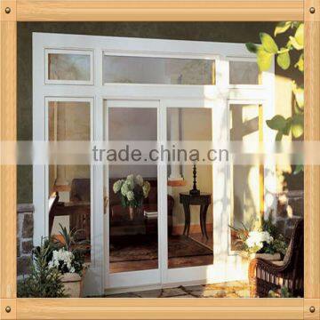 Cheap and high quality PVC door/pvc silding door/pvc casemment door with grill design