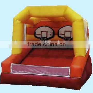 hot sale outdoor inflatable basketball hoop game