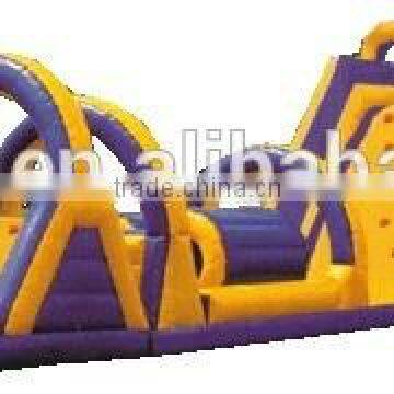 2015 inflatable playground obstacle tunnel racing obstacle course