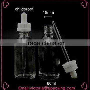 2oz glass dropper bottles for e-liquids manufacturer china