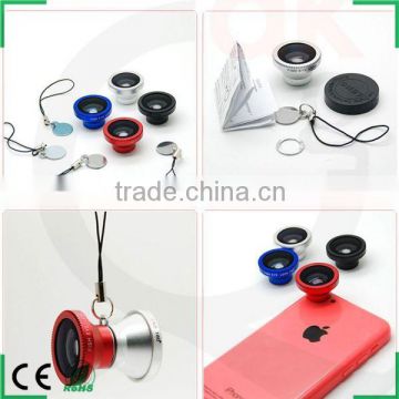 2016 new magnetic 180 degree fisheye lens for iphone smart phone