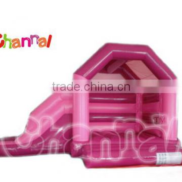 Mini purple commercial inflatable kids combo jumping castle for sale