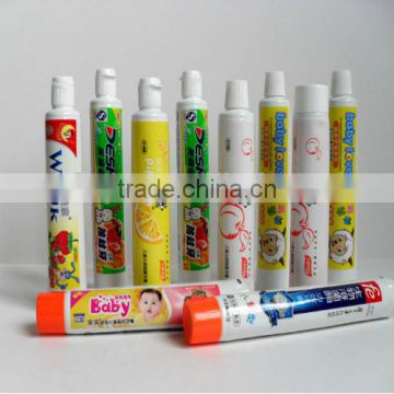 factory offer children aluminum laminated toothpaste tube