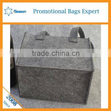 China Factory Direct Selling Portable Felt Wine Bag for 6 Bottles Supplier's Choice photo-3
