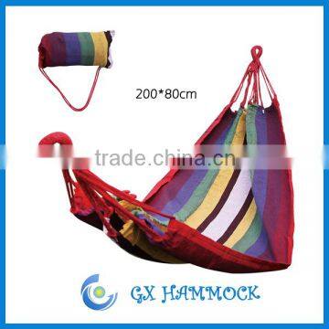 Portable Multicolor Camping Outdoor Thicken Canvas Hammock