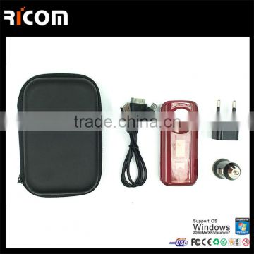 Multi-function popular promotion gift set 2600ah power bank & travel luggage tag& paper note---KPB627B--Shenzhen Ricom