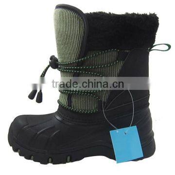 Child boot Warm EVA Snow Boot rubber sole snow boot