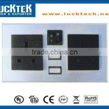 Faceplate audio video data.