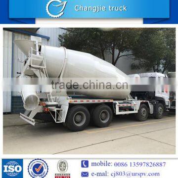 Sinotruk 14cbm concrete mixer truck weight,concrete transit mixer truck