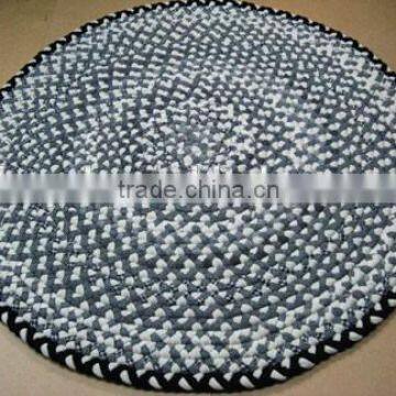 High Quality 100% Cotton Round Braided Rug With Water Proof photo-6