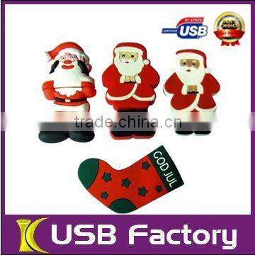 Santa Claus shape 4gb USB stick christmas gift