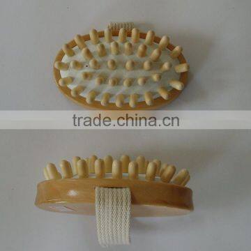 different natrual body massage brush