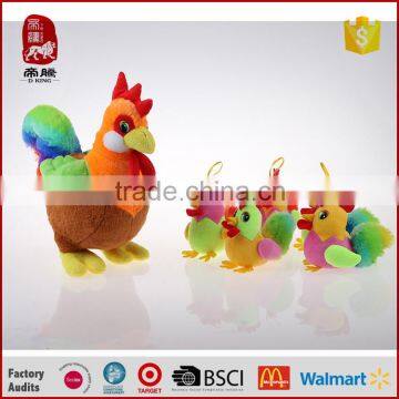 Manufacturer Colorful Plush Chook Keychain for Promotion photo-4