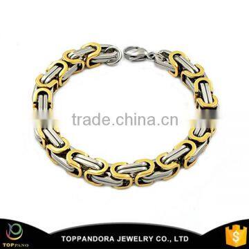 Cute Fashion Jewelry Manufacturer Brazilian Gold Plated chain Bracelet For Girls