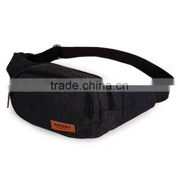 2016 New Fashion 6 Color Men Vintage Canvas Waist One Strap Durable Belt Bag Hiking Pack Chest Sports Duffel Bag