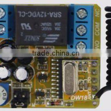 Smart Home Wifi Wall Light Switch 12V Single Way Delay Controller With Remote Controller RK01S-12-B