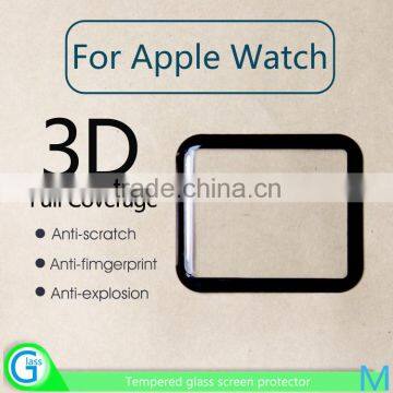 3D Curved Full Cover Screen Protector for Apple Watch Screen Protector Tempered Glass