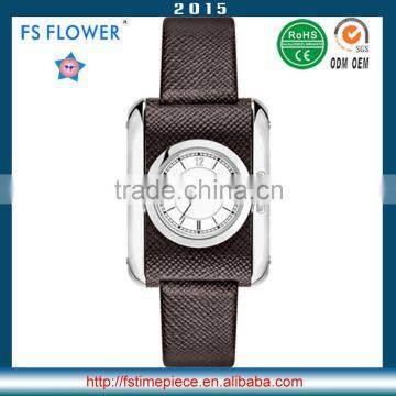 FS FLOWER - SWF059 Leather-Wrapped Watches Case Beautiful Novelty Fashion Ladies Wrist Watch photo-4