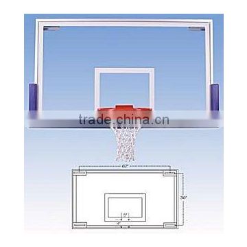 tempered glass basketball backboard