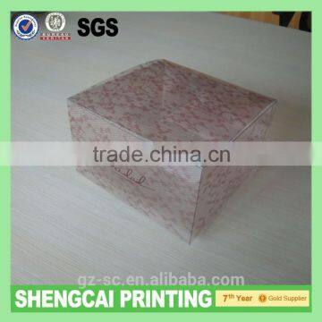 Custom Clear PVC box manufactures packaging guangzhou