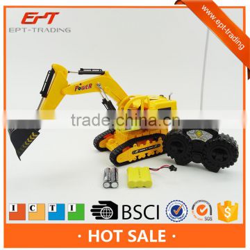 Hot sale 4channels radio control toy rc engineering truck