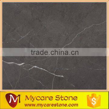 Pietra Grey Marble Floor And Wall Tile Polished Surface