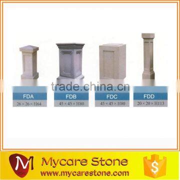 china cultured stone column on sale,granite/marble column