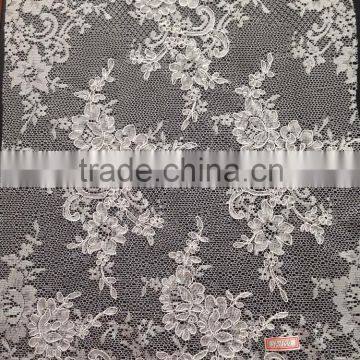 Cheap Jacquard Lace With Cording for Apparel Textiles & Accessories