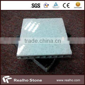 marble honeycomb aluminium composite panel for crystal white