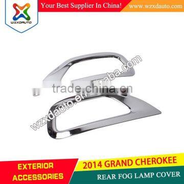 2014 Grand Cherokee ABS Chrome Car Tail Fog Lamp Cover