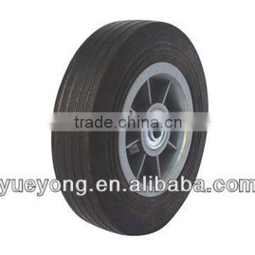 8x2 cart wheel solid rubber wheel