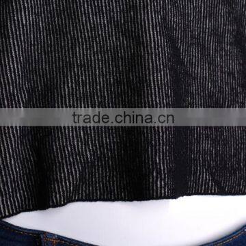 Export Womens' Boat Neck Drop Shoulder 1/2 Sleeve Pullover Knitted Sweater With Jacquard photo-5