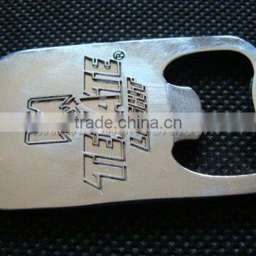 Hot selling custom metal keychain bottle opener