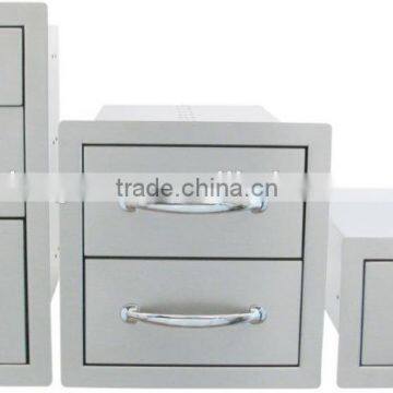 Icegreen Office Use Stainless Steel Storage Cabinet With Flush Triple Access Drawer photo-6