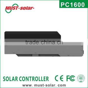 Hot Sale!!! CE ISO certificated high efficiency mppt 45A 60A air cooling solar charge controller