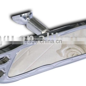 Chrome flame car mirror