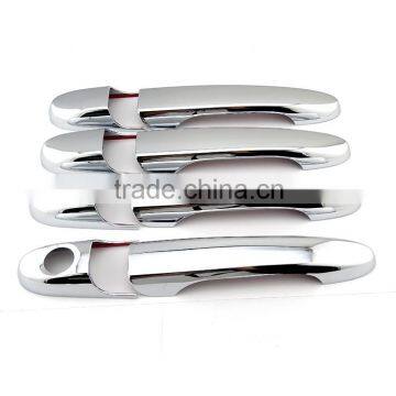2006 2007 2008 2009 2010 2011 Chevy Impala Chrome Plastic Plating Lever Door Handle Covers photo-2