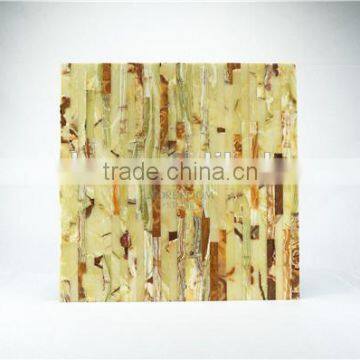 Beige Onyx Laminated Tiles Porcelain Backed Beige Onyx Laminated Panel Fashion Design Home Decor