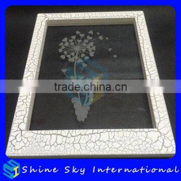 Valentine's Day Gift 3D Photo Frame LED 7 Colors Flashing Flower Desk Night Light