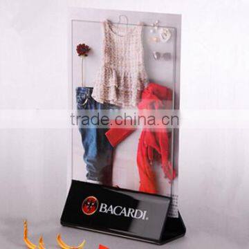 clear A3 acrylic menu holder
