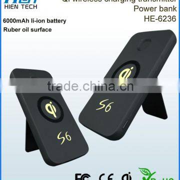 100% Match Samsung Galaxy s6 QI Wireless Charger Power Bank photo-3