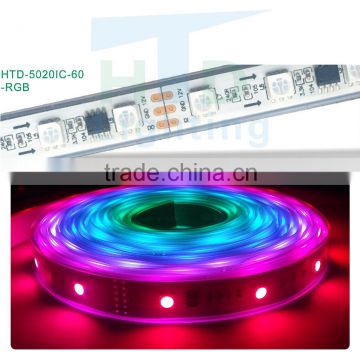 External IC full color 5050smd RGB led strips