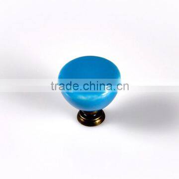 Wholesale Top Quality Unique Blue Cupboard Door Knobs photo-4