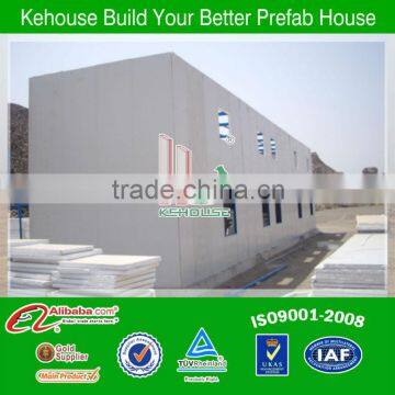 Nice looking 2-floor eps sandwich panel ready built homes