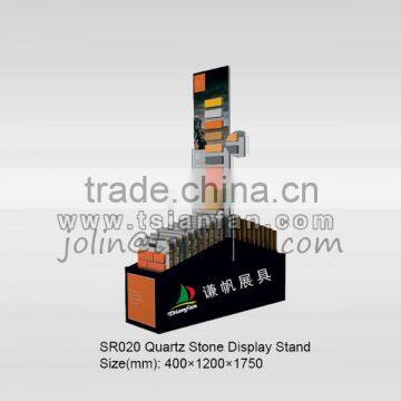 SR020 Artificial Stone Tower Display Stand / Stone Display Rack/tower Display photo-1