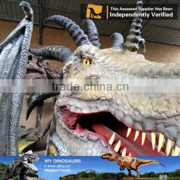 MY Dino-C024 Life Size Fiberglass Dragon Head Model for Sale photo-4